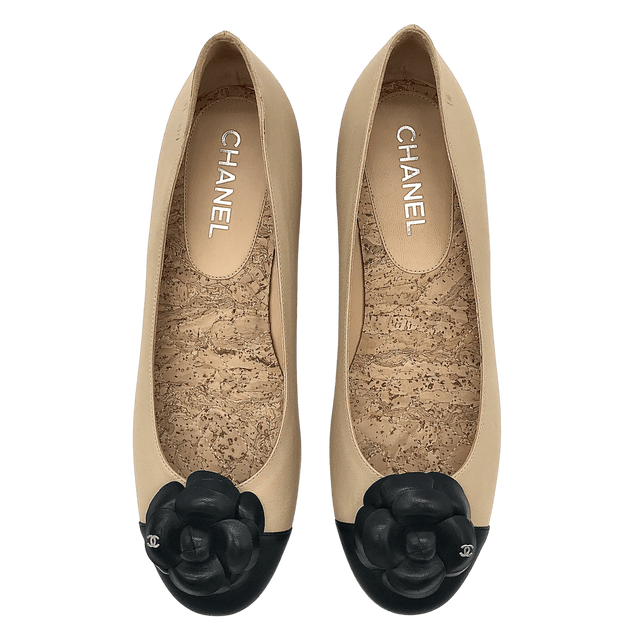 Chanel top shoes transparent