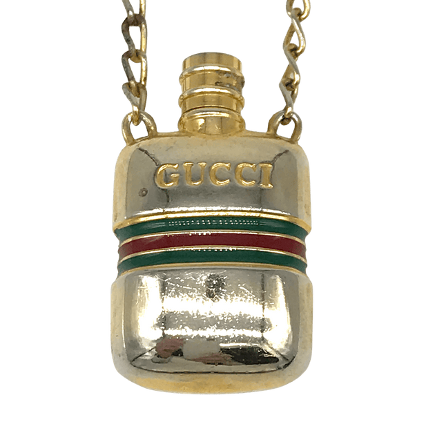 アクセサリー Gucci vintage Auth Old GUCCI Gold Chain Belt GG logo mark Vintage Long