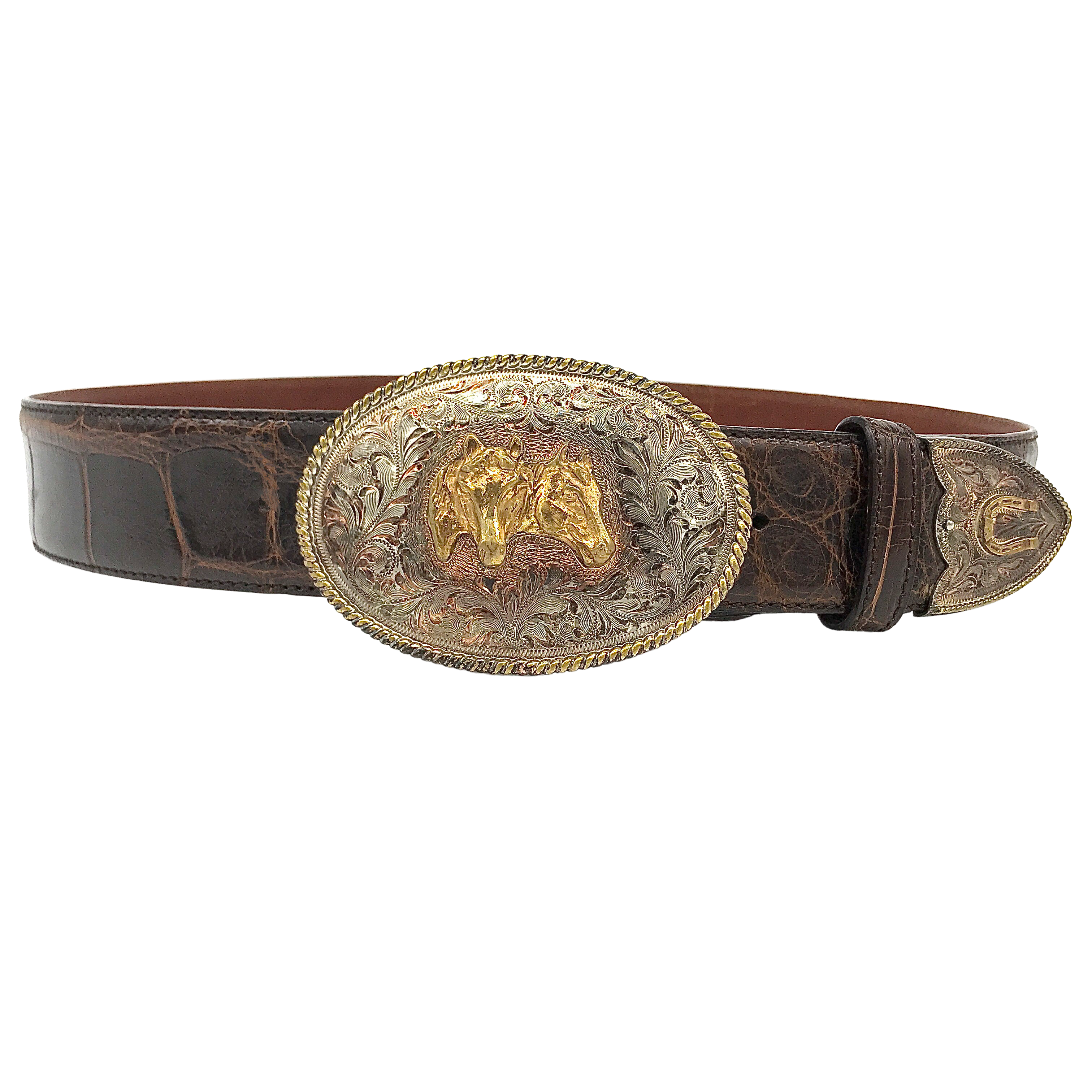 RALPH LAUREN COLLECTION アメリカンアリゲーターベルト Alligator Belt