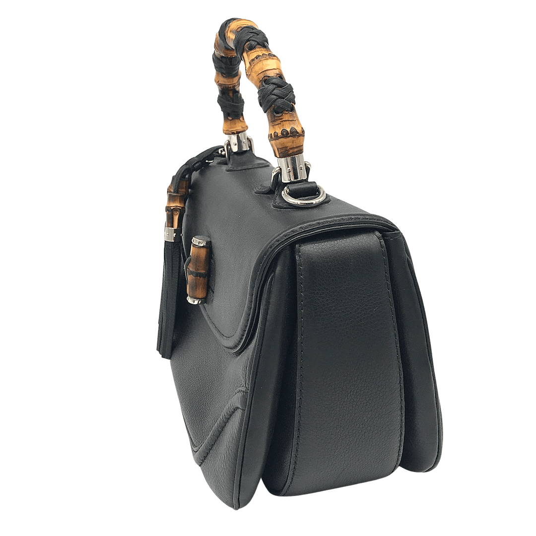 バッグ archive GUCCI leather hand bag Rare Vtg 70s GUCCI Canvas GG Monogram Boxy Tote W/Leather