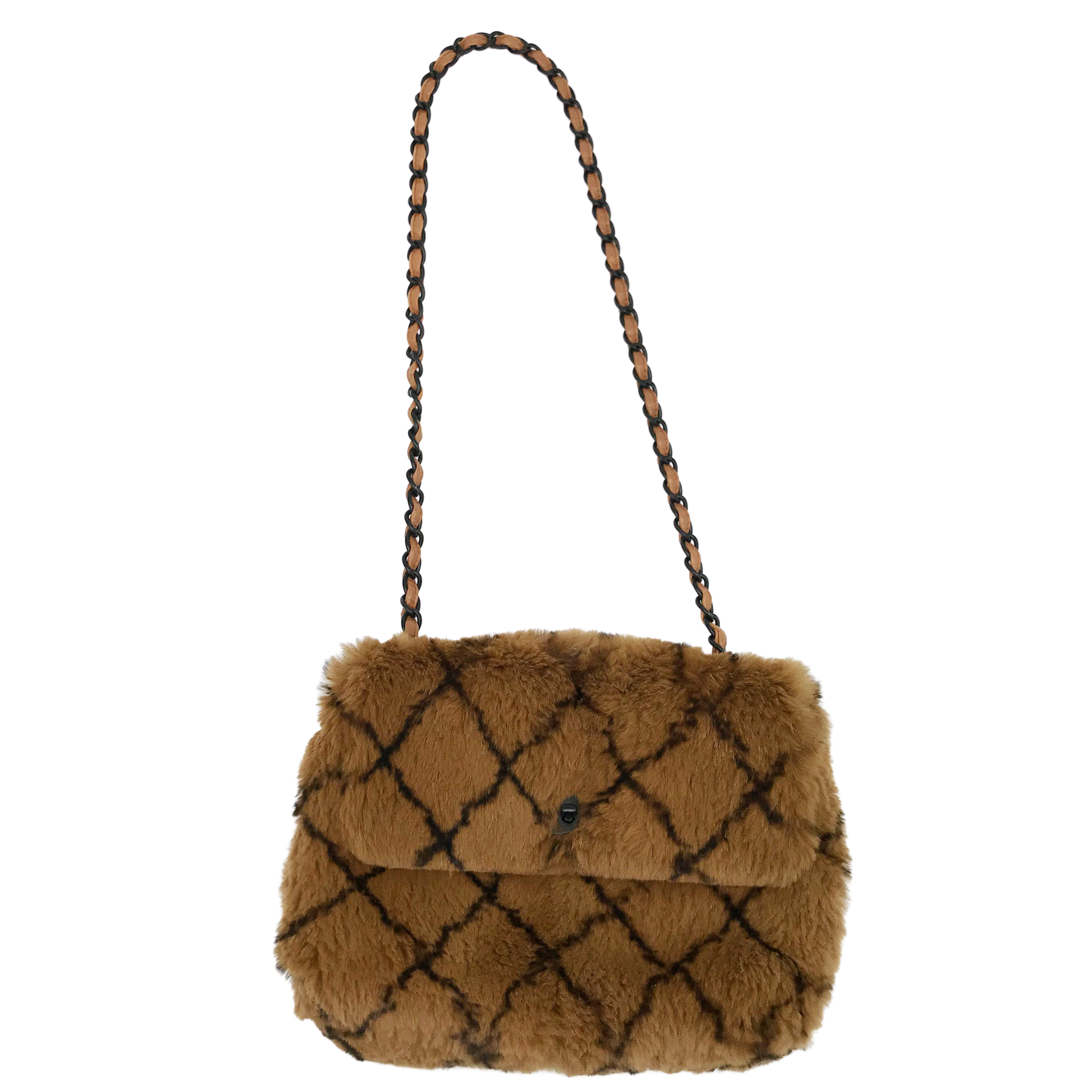 Vintage Chanel Fur Shoulder Bag (COLLECTIBLE) – Clothes Heaven