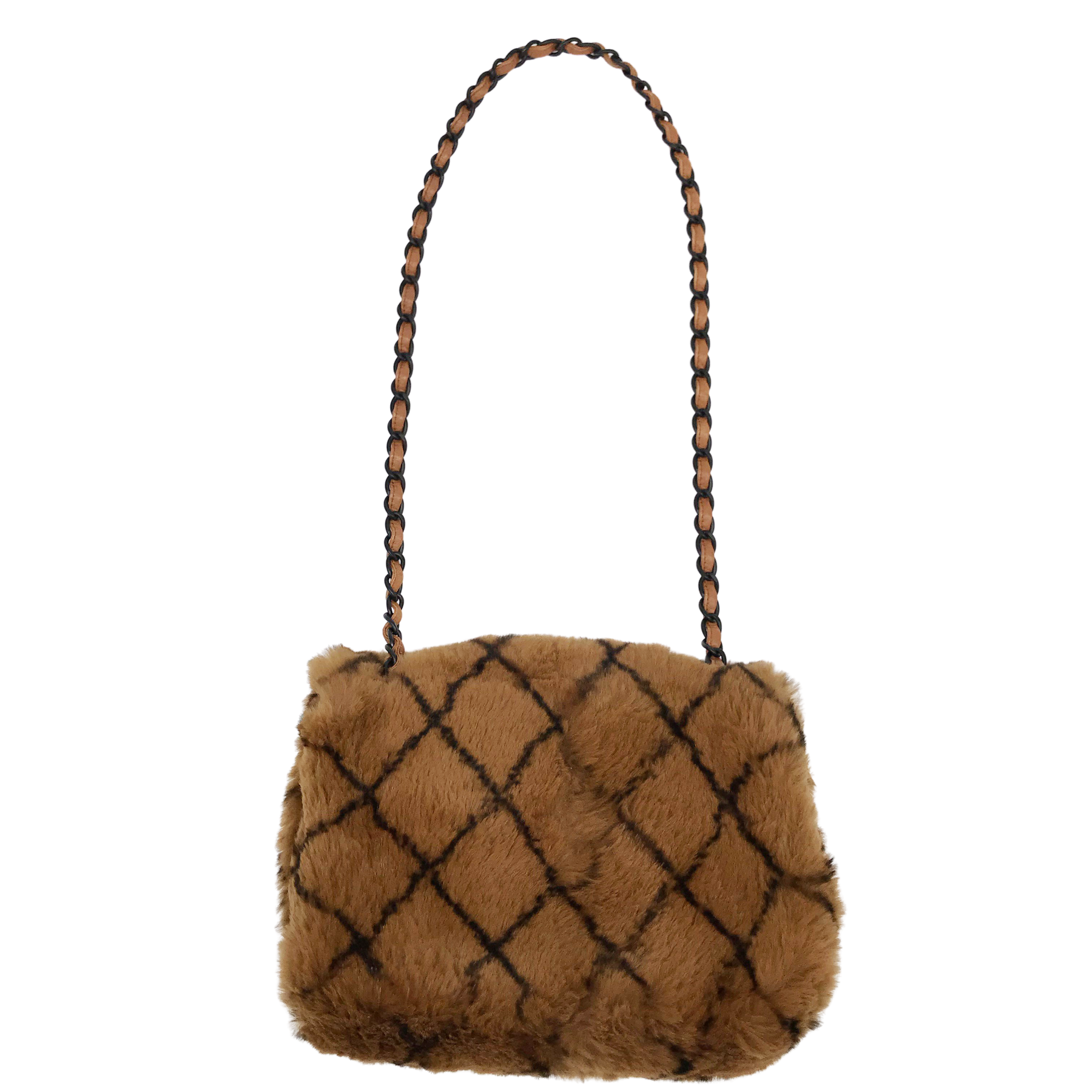 Chanel Fur Shoulder Bags