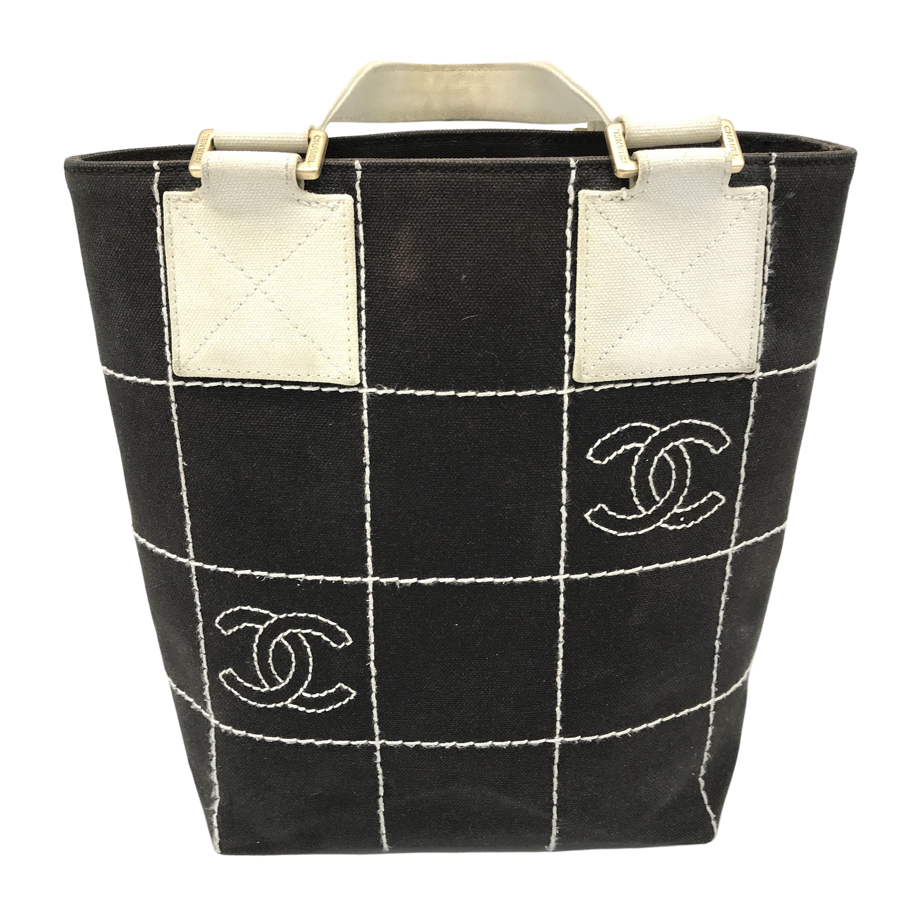 chanel checkered bag