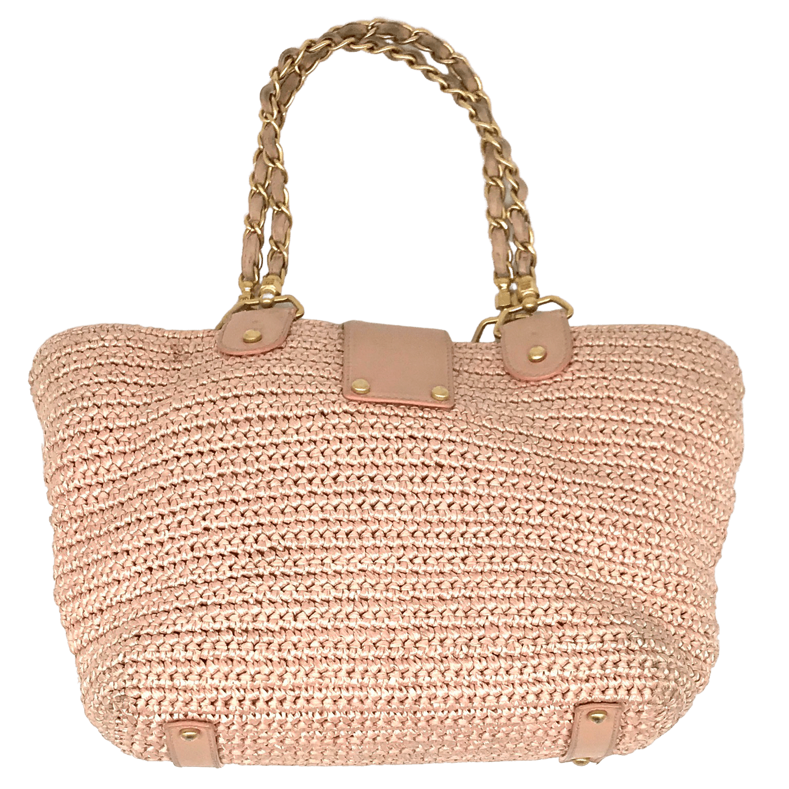 straw chanel tote bag