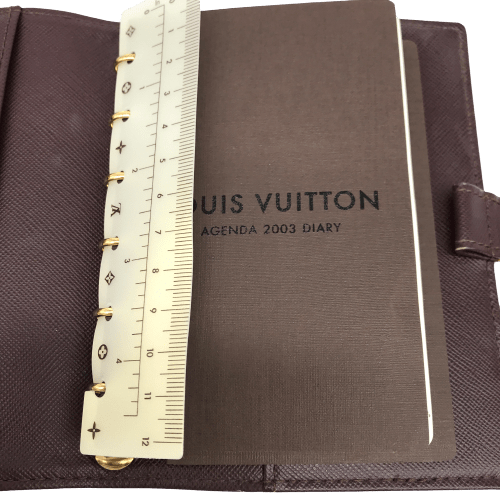 Louis Vuitton Agenda 2003 ダークブラウン Vintage Louis Vuitton 2003 Planner (COLLECTIBLE) – Clothes Heaven