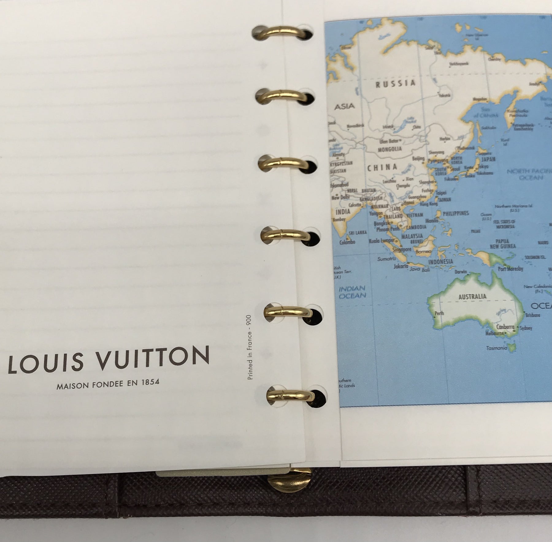 Louis Vuitton Small Ring Binder Organizer Agenda Cover 2003 Diary Adress  Book PM