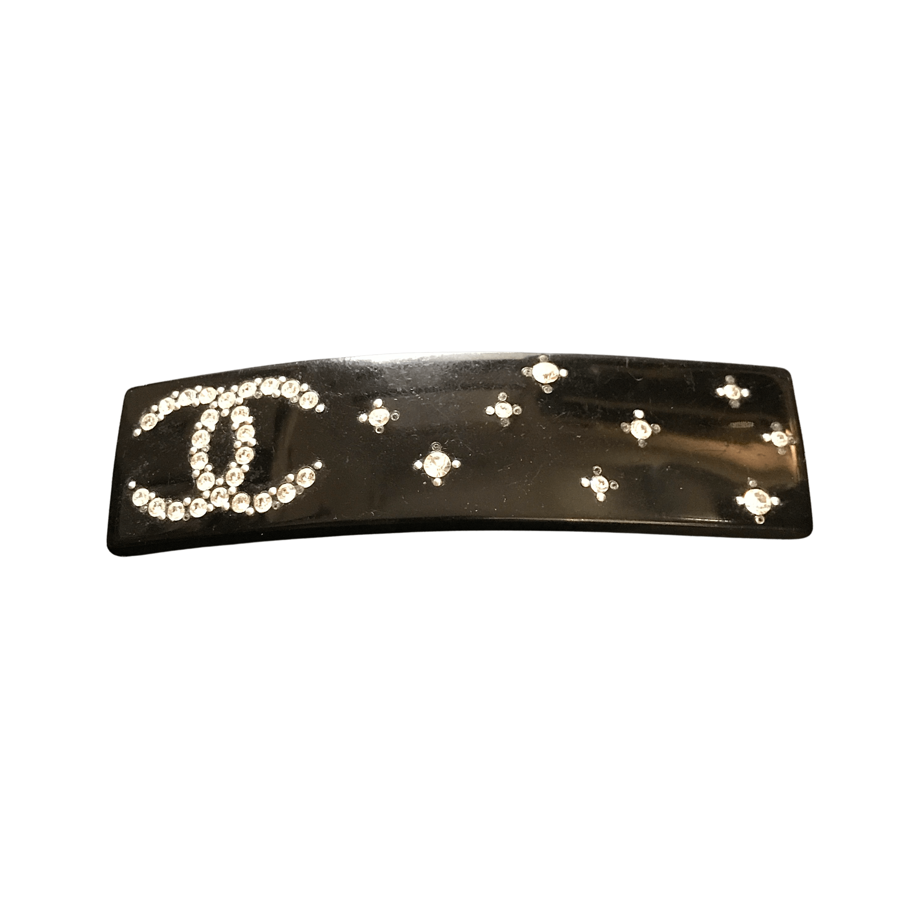 Vintage Chanel Hair Clip Barrette Chanel Hair Accessory Gold-Plated 1996 main image 4