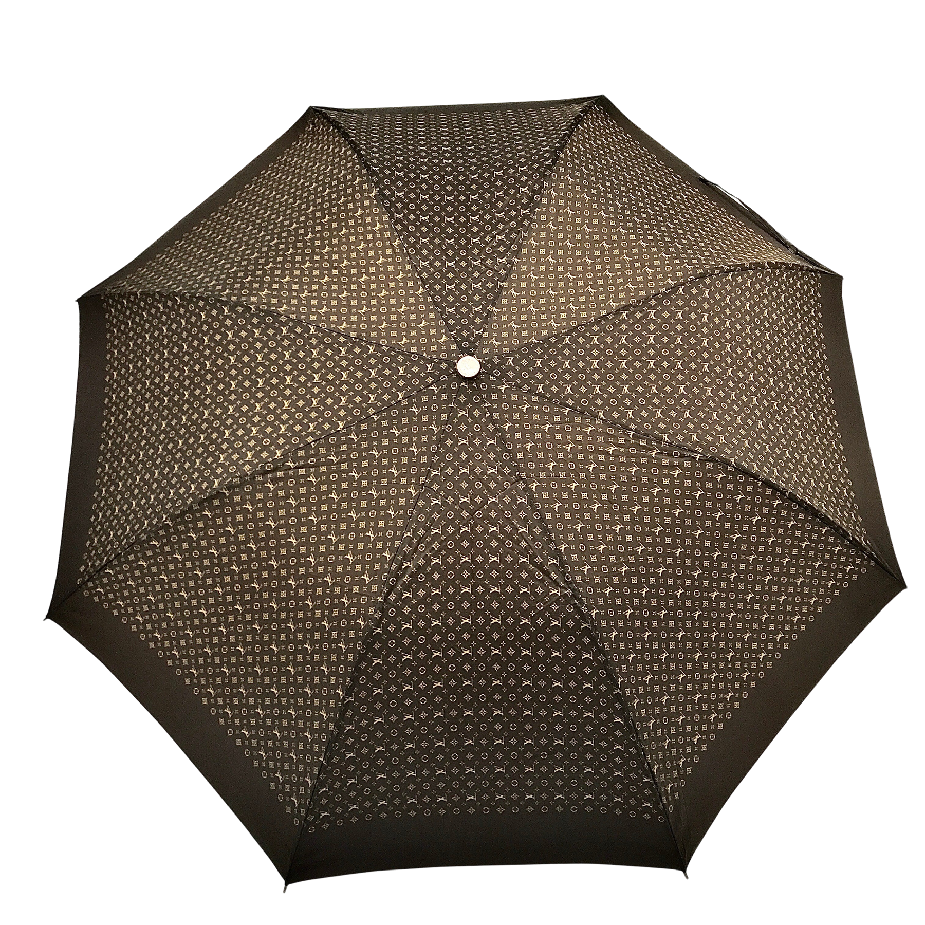 Authentic MONOGRAM Brown Louis Vuitton Umbrella, Made In France